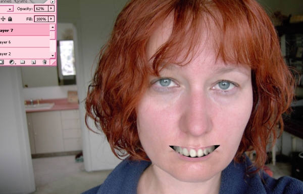 Creation of Red hair: Step 4